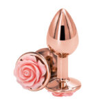 Dop anal din metal Rose Buttplug Small “Rear Assets” - imagine 2