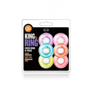 Кольцо эрекционное Cock Ring 6 Pack цена за 1 шт