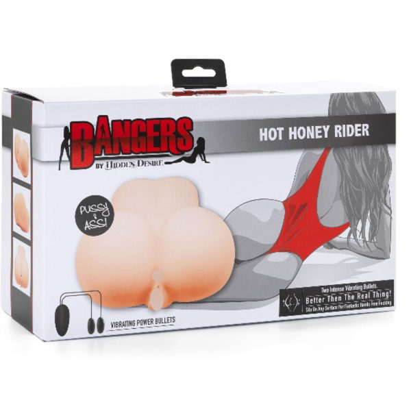 Реалистичная попка Bangers Hot Honey Rider Vib