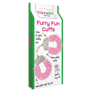 Наручники розовые Furry Fun "Toy Joy"