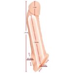 Насадка-рукав Penis Sleeve with Extension "Nature Skin" — изображение 10
