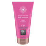 Лубрикант оральный Love Lubricant Edible Raspberry малина "Shiatsu" 75 мл