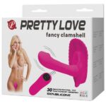 Вибратор для точки G Fancy Clamshell "Pretty Love"