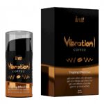 Жидкий вибратор со вкусом кофе Vibration! Coffee "Intt" 15 мл