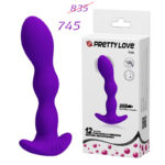 Stimulator anal vibrator violet Yale “Pretty Love”
