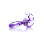 Эрекционное виброкольцо с клиторальной стимуляцией Rabbit Vibro CockRing Purple "Boss Series" — изображение 7