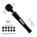 Vibromasajul Magic Massager Wand 10 funcții negru „Boss Series” - imagine 8