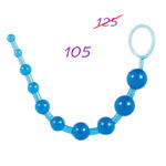Анальная цепочка-бусы голубая Thai Toy Beads Blue "Toy Joy"