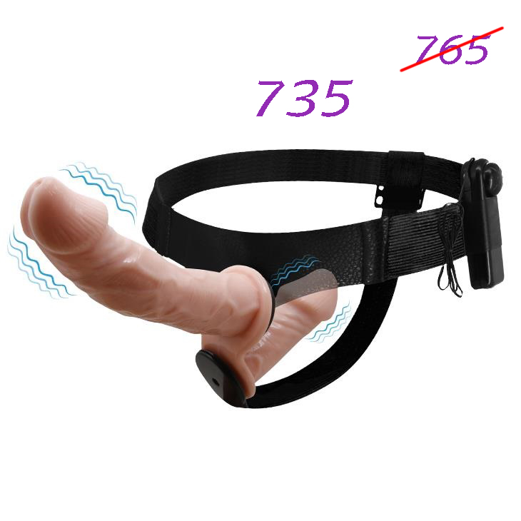 strapon-s-dvoynoy-nasadkoy-i-pultom-ultra-passionate-harness-dual-vibration-baile-022060-735-skidka Strapon cu dublă capă și telecomandă Ultra Passionate Harness Dual Vibration “Baile” - imagine 1