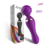 Vibromasajer reîncărcabil Wand Freedom purple “Boss Series”