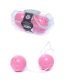 Шарики вагинальные Duo balls  Light Pink "Boss series"