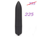 Vibropulă X-Basic Bullet Long 10 speeds Black "LoveToy"