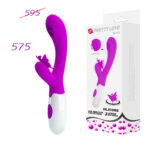 Vibrator cu stimulator clitoridian Moth “Pretty Love”