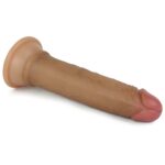 Faloimitator 7” Dual layered Platinum Silicone Cock "Lovetoy" - imagine 7