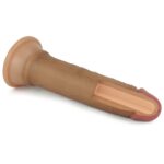 Faloimitator 7” Dual layered Platinum Silicone Cock "Lovetoy" - imagine 8