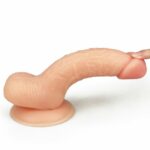 Faloimitator corporal ultra-mou 7″ The Ultra Soft Dude “LoveToy” - imagine 3