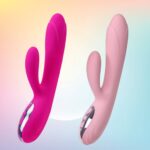 Вибратор-кролик силиконовый с функцией нагрева USB 10 функций "Boss Series" — изображение 9