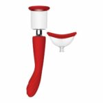Vibrator-pompa cu 2 capete de vacuum Red Revolution Georgia “Dream Toys” - imagine 2