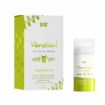 Жидкий вибратор с эффектом покалывания Vibration! Caipirinha Tingling Effect Gel "Intt" 15 мл