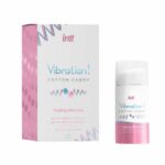 Жидкий вибратор с эффектом покалывания Vibration! Cotton Candy Tingling Effect Gel "Intt" 15 мл