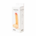 Фаллоимитатор на присоске Nudes Brave телесный "Lola toys" — изображение 3