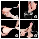 Peniul fals realist cu ejaculare Squirt Extreme “LoveToy” - imagine 3