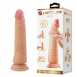 Faloimitator de culoare carne cu textură mobilă 8.3″ Kable Flesh “Pretty Love”