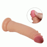 Faloimitator de culoare carne cu textură mobilă 8.3″ Kable Flesh “Pretty Love” - imagine 5