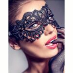 Кружевная маска для эротических игр Royal Mask Black — изображение 2