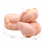 Masturbator torse Temptation Double Passion Lady „Baile” - imagine 4