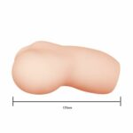 Мастурбатор - вагина из Cyberskin на вибрации Realistic Vagina Helen "Crazy Bull" — изображение 2