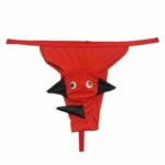 Мужские красные стринги носорог (S/M)
