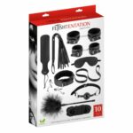 Набор из 10 предметов Bondage Set BDSM Black "Fetish Tentation" — изображение 6