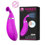 Вакуумный стимулятор для клитора Romance Elephant USB 12 функций "Pretty Love"