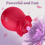 Вакуумно-волновой бесконтактный стимулятор клитора Flower 12 функций — изображение 3