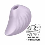 Вакуумно-волновой стимулятор клитора Pearl Diver violet "Satisfyer" — изображение 3