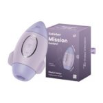 Вакуумно-волновой стимулятор клитора с вибрацией Mission Control violet "Satisfyer"
