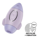 Вакуумно-волновой стимулятор клитора с вибрацией Mission Control violet "Satisfyer" — изображение 5