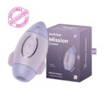 Вакуумно-волновой стимулятор клитора с вибрацией Mission Control violet "Satisfyer"