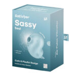 Вакуумно-волновой стимулятор с вибрацией Sassy Seal "Satisfyer" — изображение 7