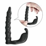 Вибронасадка для двойного проникновения Blackney black USB "Pretty Love" — изображение 3