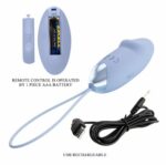 Vibro-oeuf din silicon cu telecomandă, 12 funcții, Julia Dream chaser 2 „Pretty Love” - imagine 4