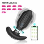 Placa anală vibraantă Bliss APP cu control prin aplicația „Boss Series”