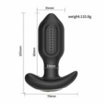 Placa anală vibraantă Bliss APP cu control prin aplicația „Boss Series” - imagine 2