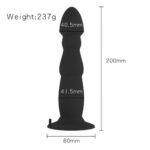 Vibromasajer pentru prostată cu telecomandă Prostate massager “Boss Series” - imagine 2