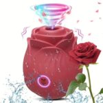 Stimulatorul fără contact Happy Meeting Rose Massager USB cu 10 funcții „Boss Series”