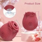 Stimulatorul fără contact Happy Meeting Rose Massager USB cu 10 funcții „Boss Series” - imagine 2