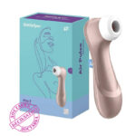 Stimulatorul de clitoris cu vacuum și unde fără contact Satisfyer Pro 2