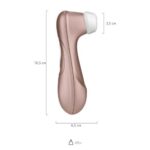 Stimulatorul de clitoris cu vacuum și unde fără contact Satisfyer Pro 2 - imagine 2