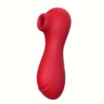 Вакуумный стимулятор клитора Air Stimulator Sucking vibrations USB 10 функций Red